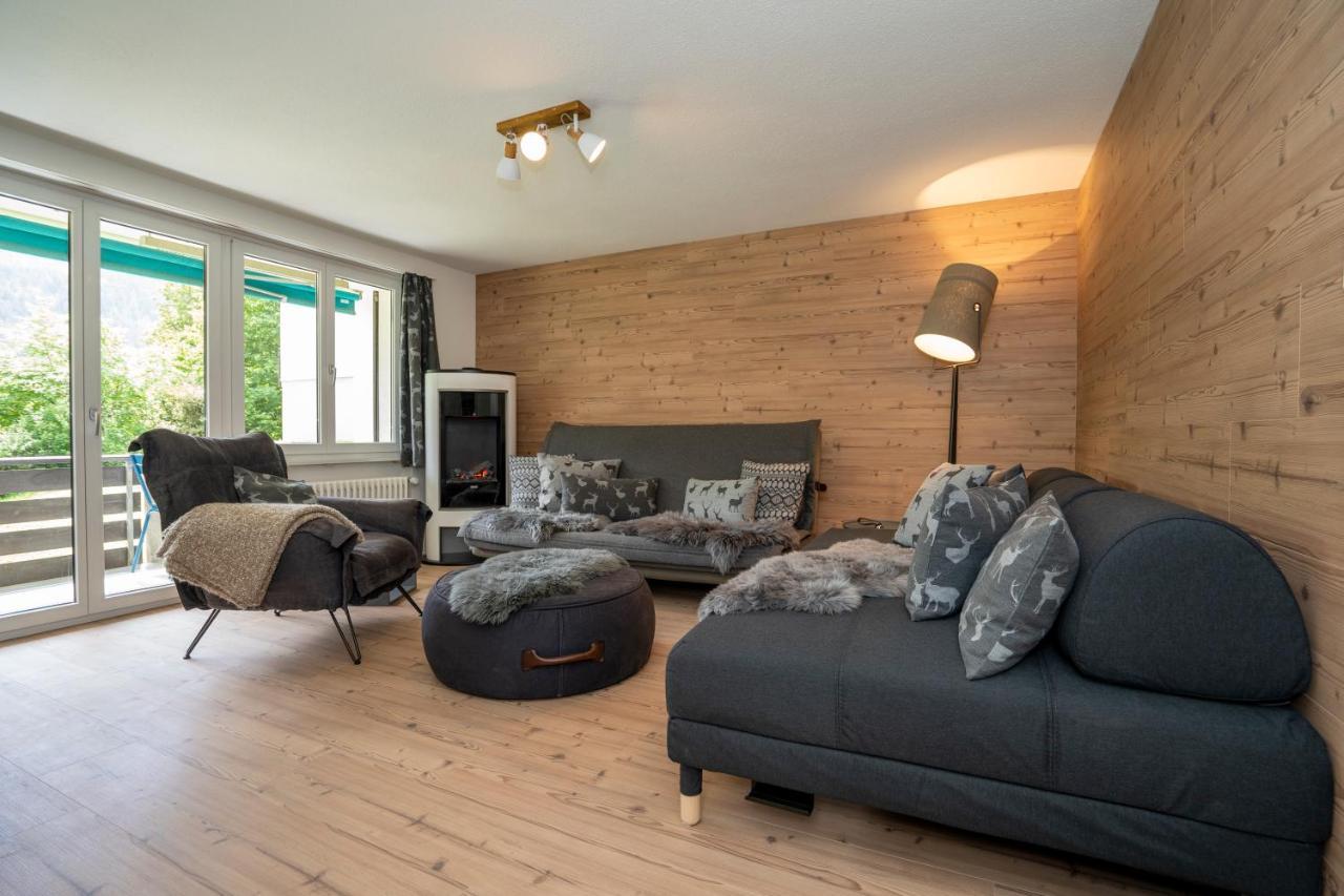 Aaa Chalet Allegra Rojo With Mountain View Scuol Luaran gambar