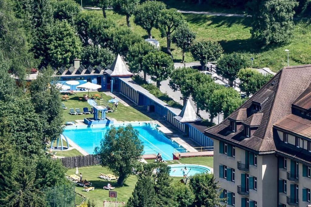 Aaa Chalet Allegra Rojo With Mountain View Scuol Luaran gambar