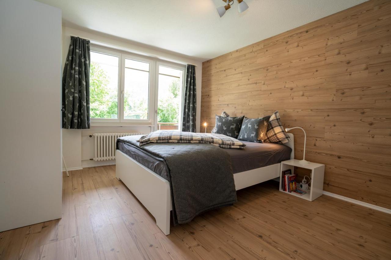 Aaa Chalet Allegra Rojo With Mountain View Scuol Luaran gambar